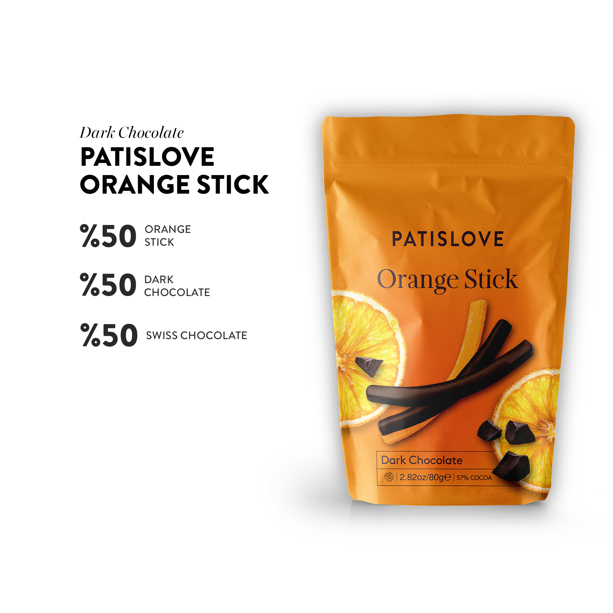 Dark Chocolate Orange Stick