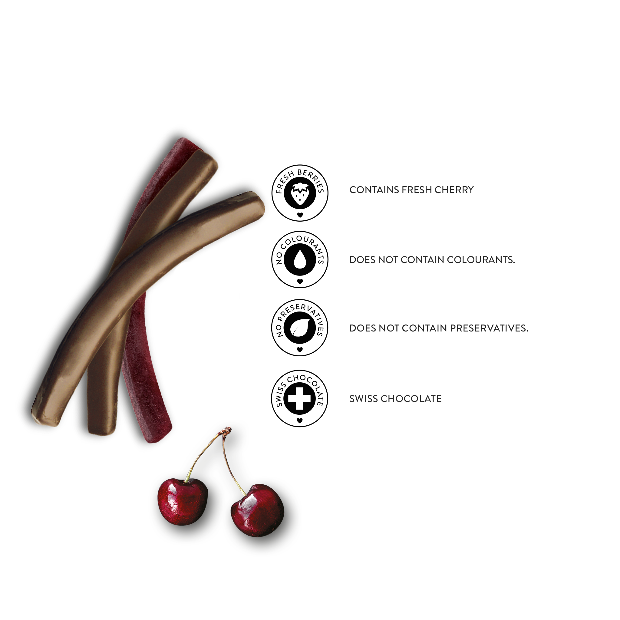 Dark Chocolate Cherry Stick