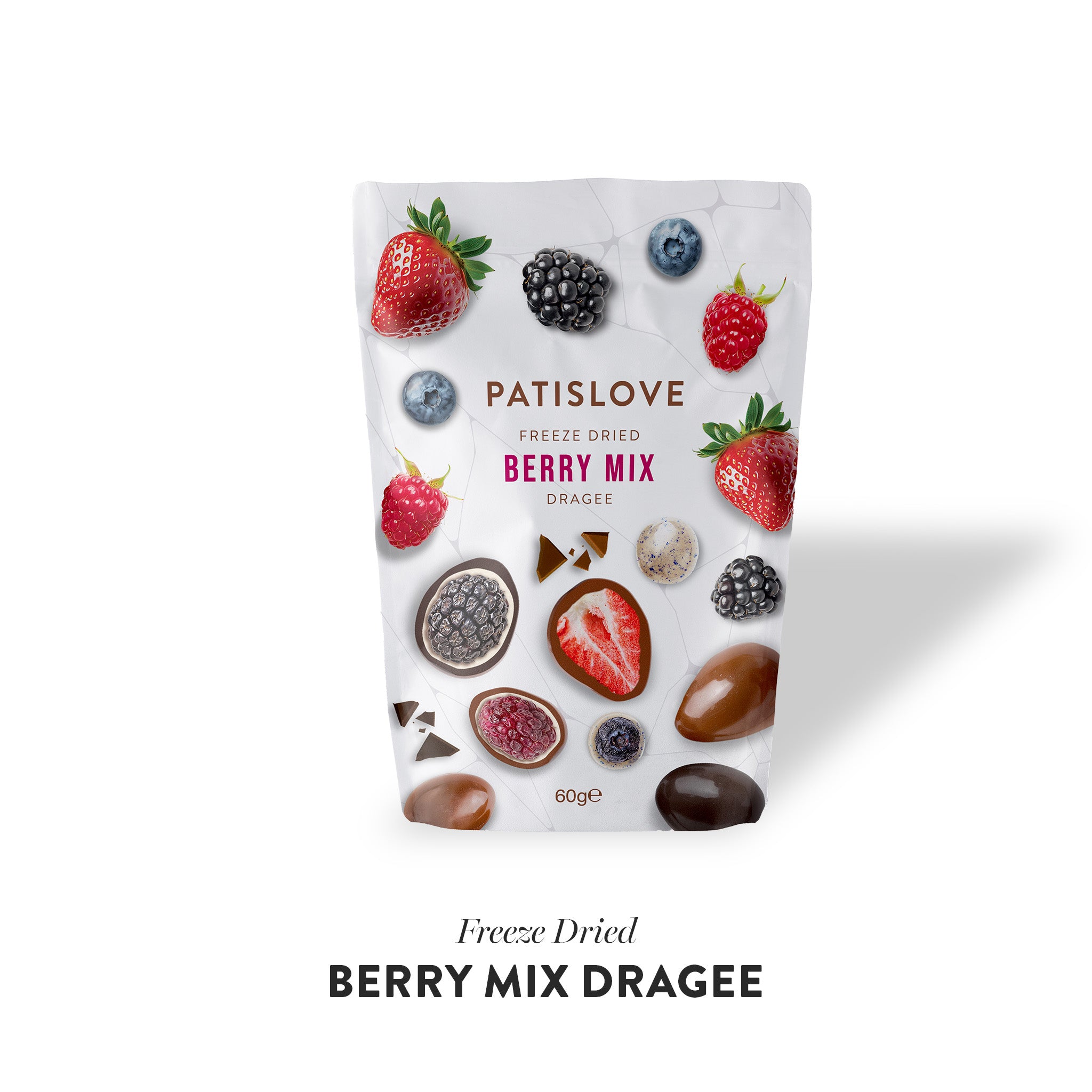Berry Mix Chocolate Coated Freeze Dried Dragee
