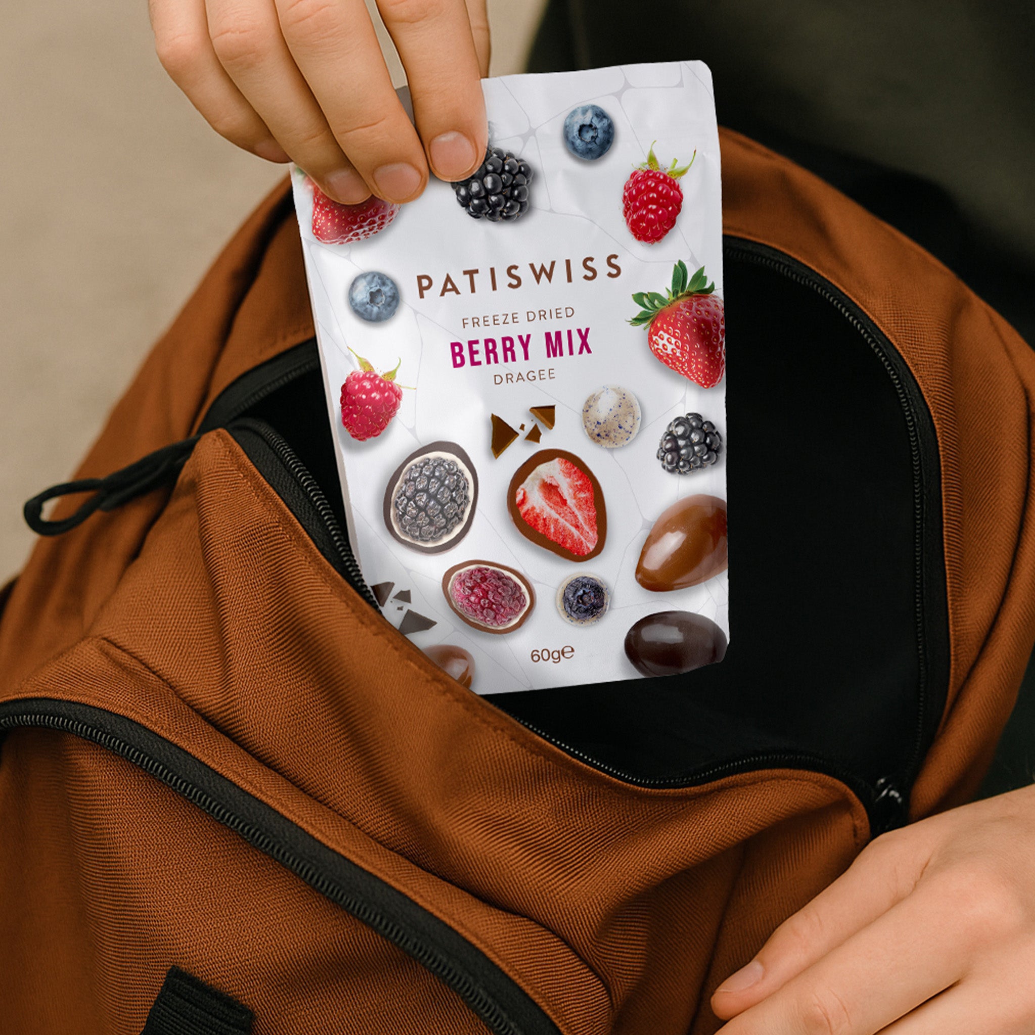 Berry Mix Chocolate Coated Freeze Dried Dragee