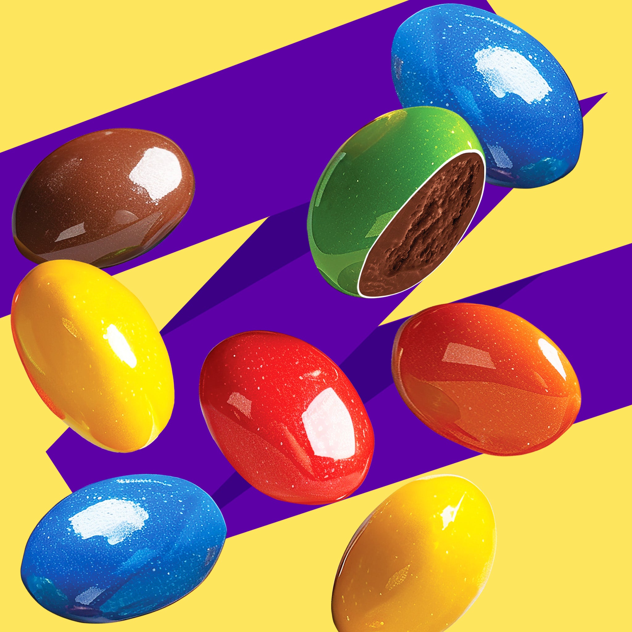 Patislove Colored Sugar-Coated Milk Chocolate Dragee